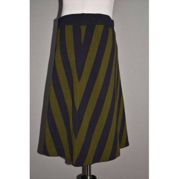 Ann Taylor XL  Striped Jacquard Sweater Skirt NWT - Picture 6 of 6